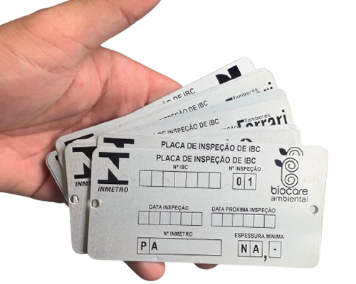 Beg Brasil Etiquetas Metálicas